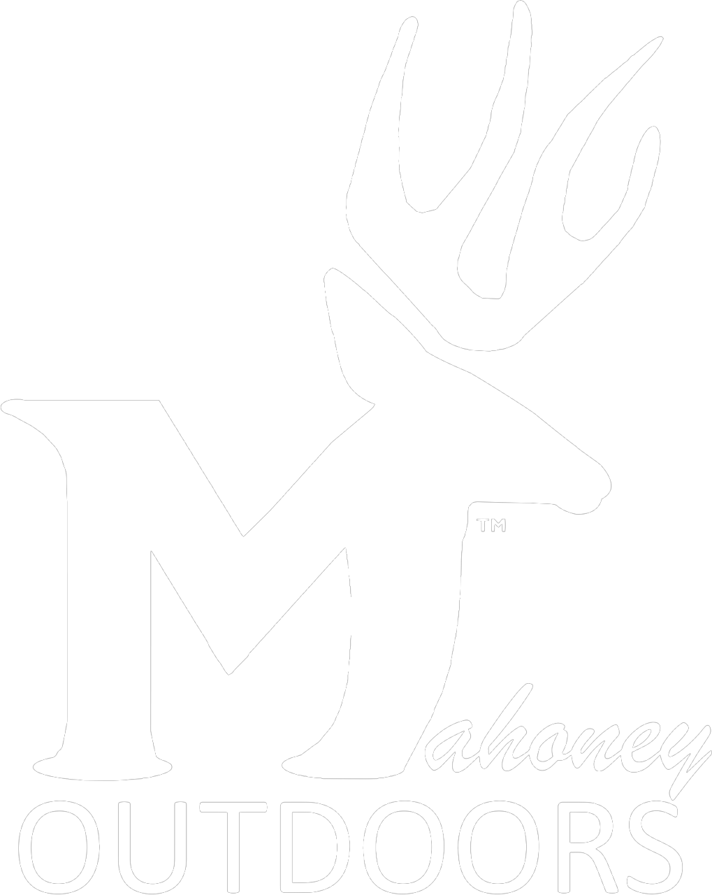 Image of the Mahoney logo white