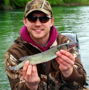 IMGP4248, Kyle with pickerel, small